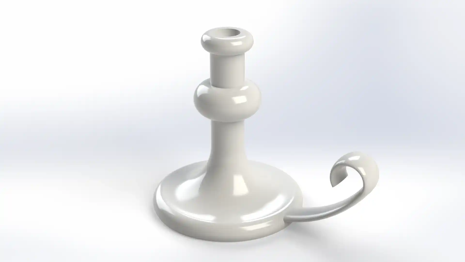 Final clean version of 3D watch model