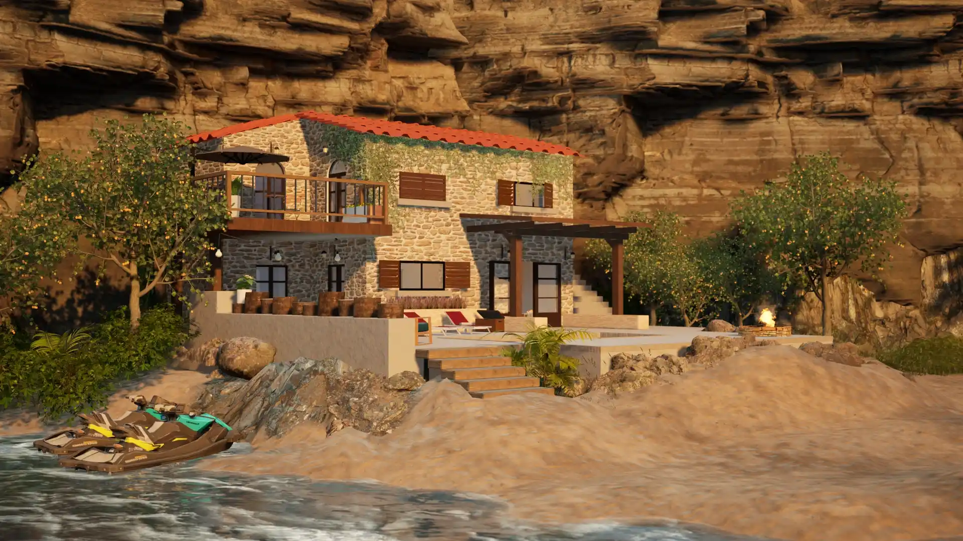 Architecture floor plan made in AutoCAD